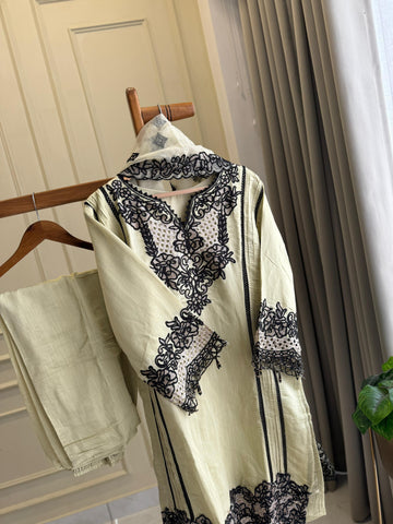 Lace Trimmed Tunic Salwar