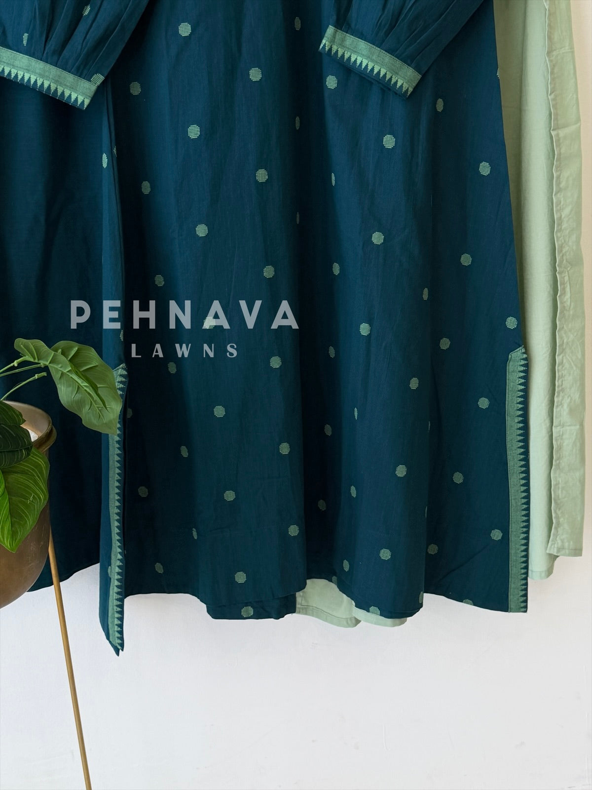 Casual Jamdhani Suit Set-6170