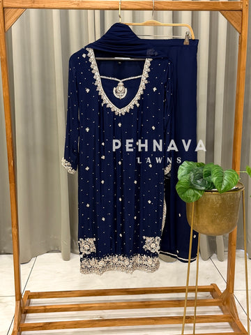 Premium Handworked Chinnon Ensemble-9064