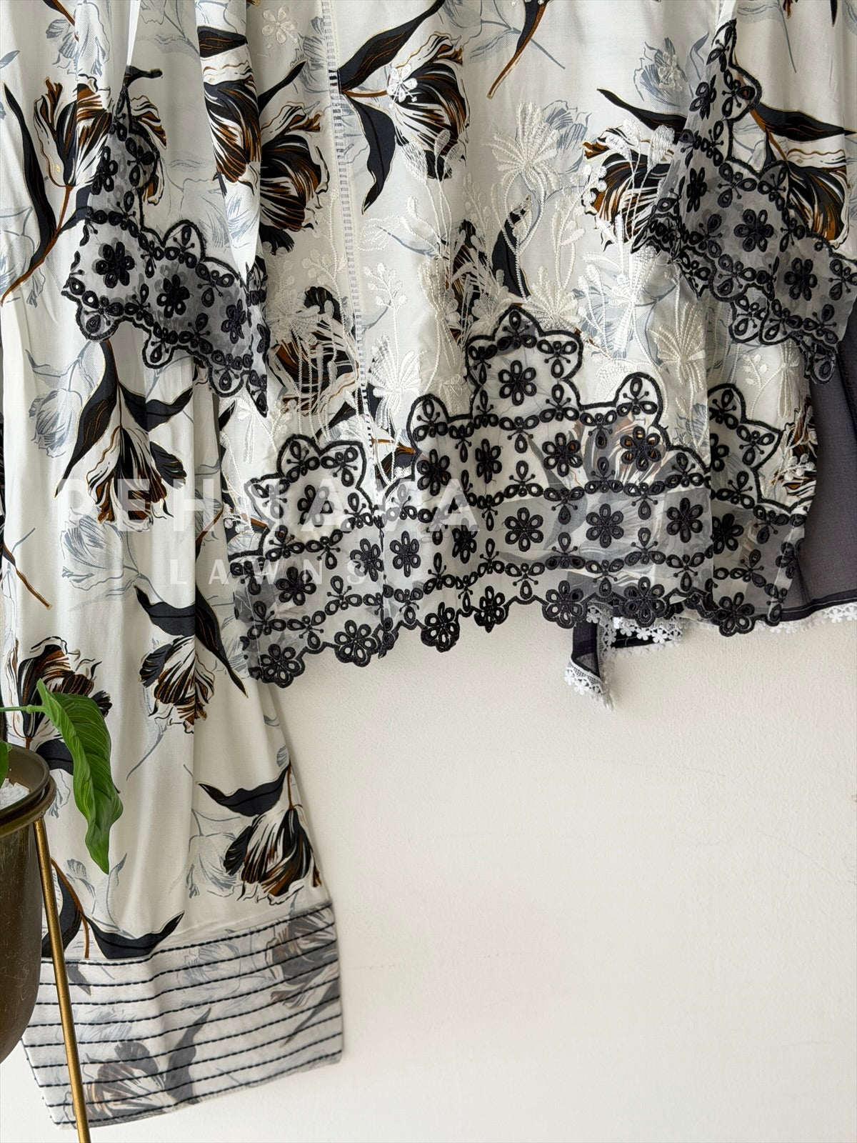 Floral Printed Farshi Salwar LRC281