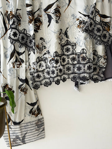 Floral Printed Farshi Salwar LRC281