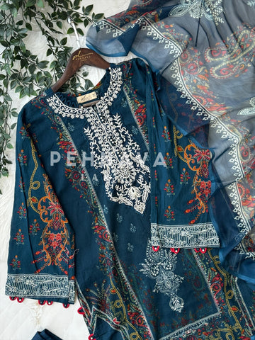 Premium Print Suit Set