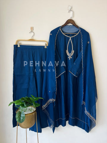Premium HandWork Detailed chandheri Suit