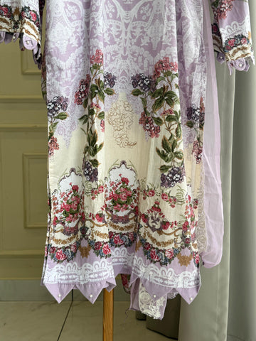 Trendy Pakistani Casual suit-4577