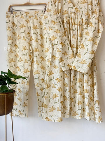 Floral Cotton  Attire - Pehnava Lawns