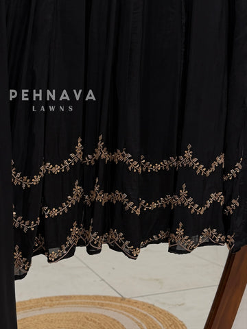 Handworked Anarkali Ensemble
