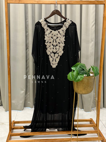 Floral Patchwork Kaftan Suit