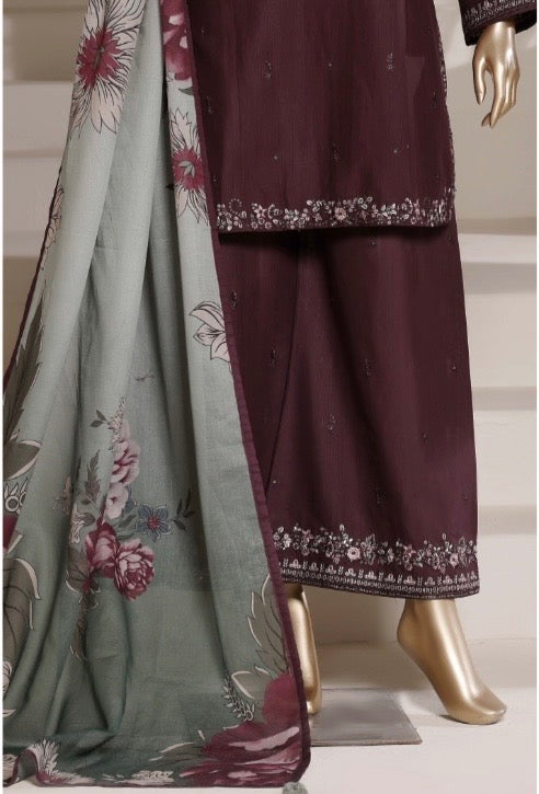 Sadabahar-Eclair Embroidered Suit