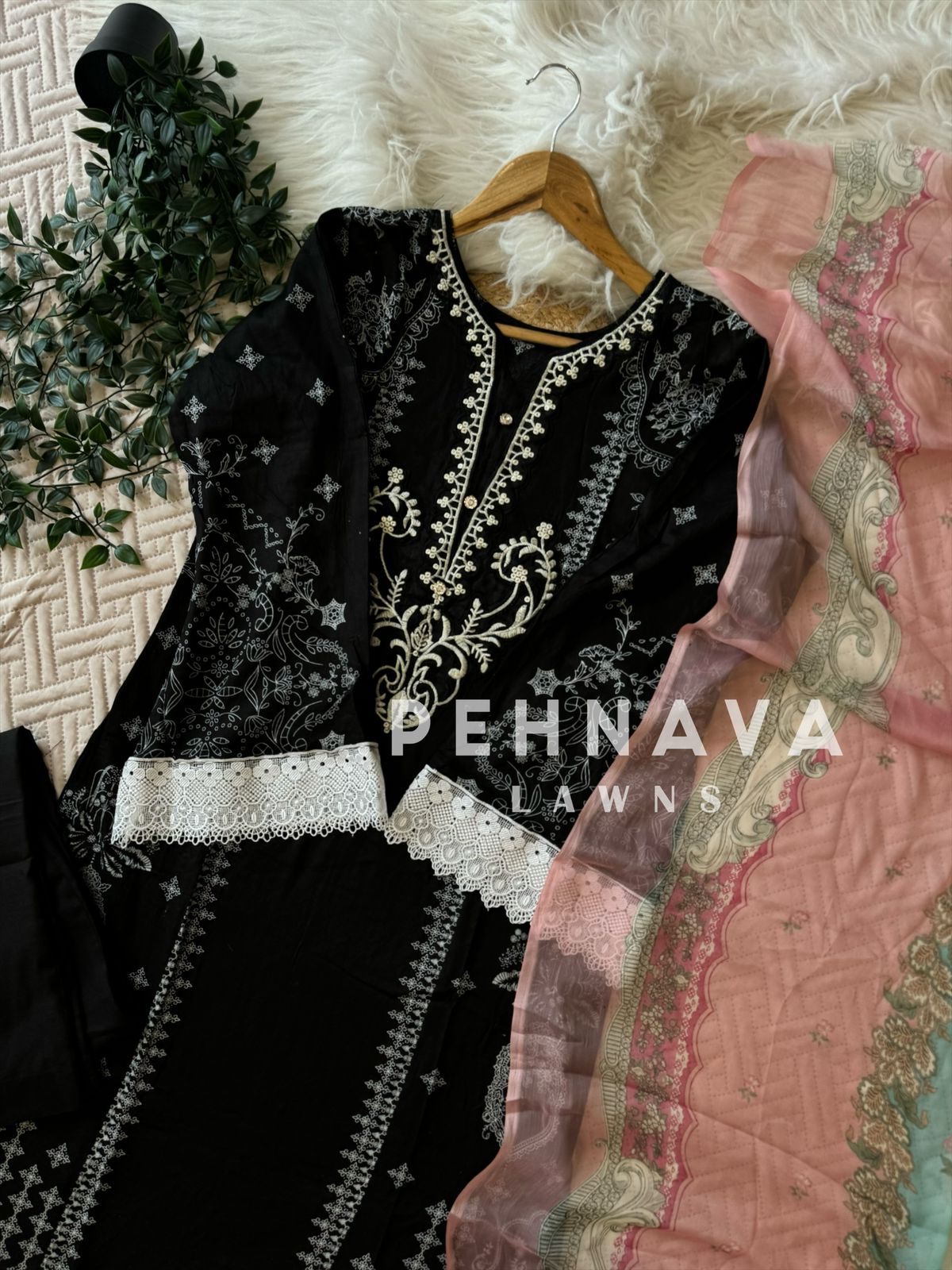 New Black Casual Suit-1294