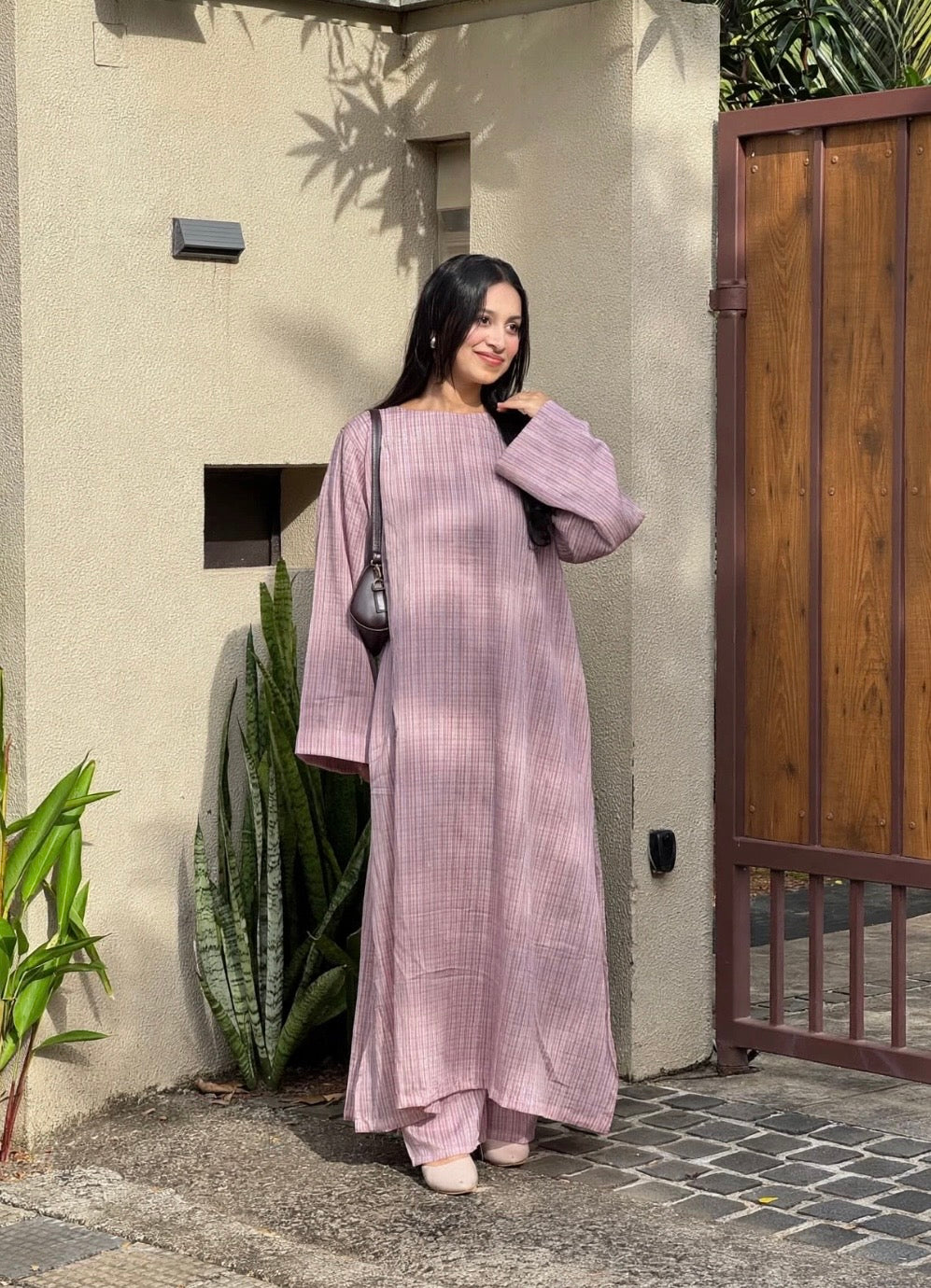 Modest Lined Two Piece Set