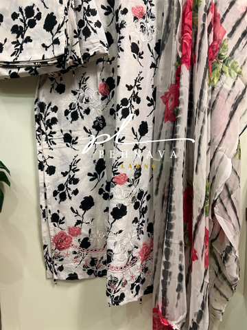 Afrozeh embroidered suit -3215