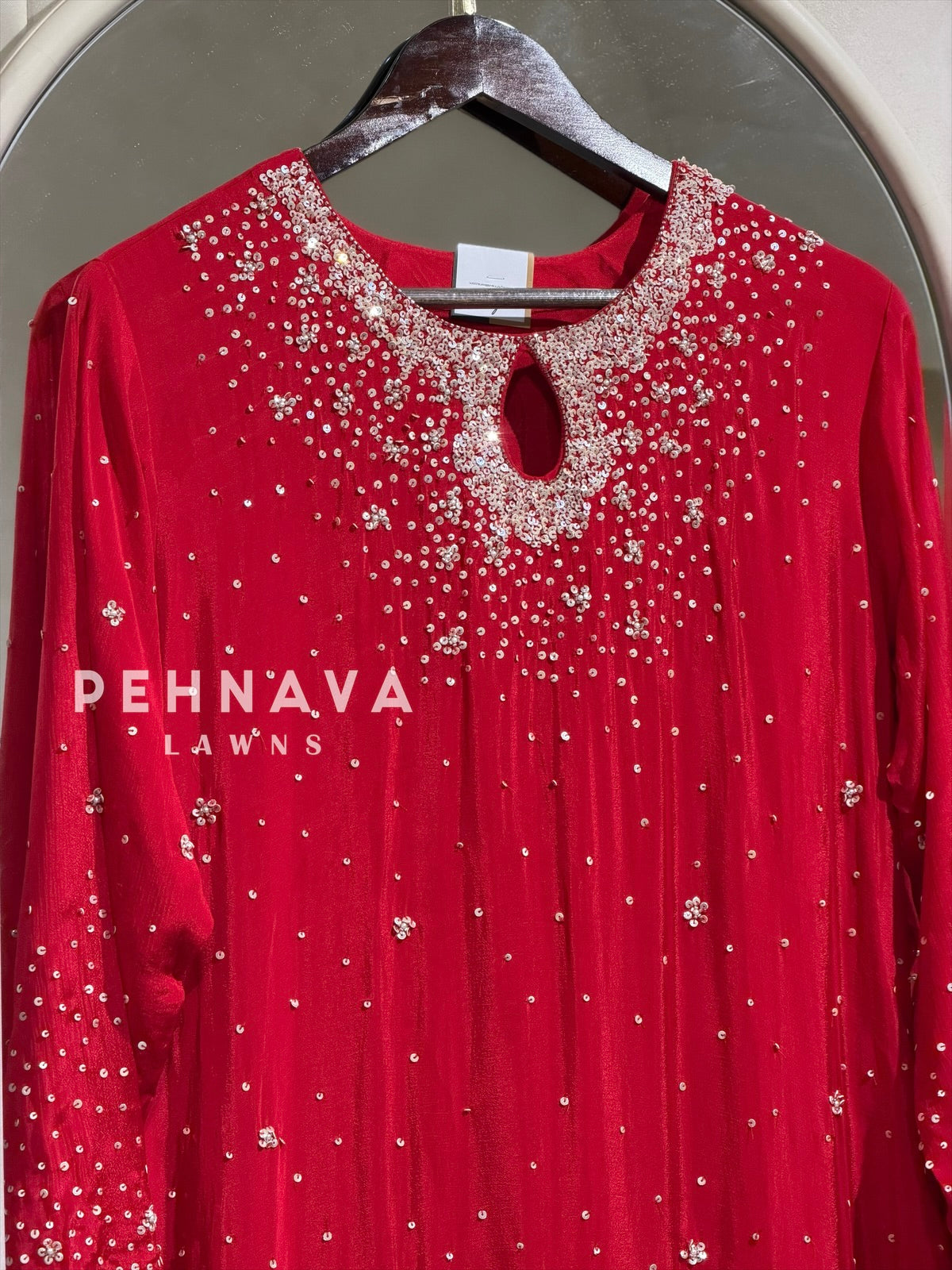Premium Sequins Sharara Suit