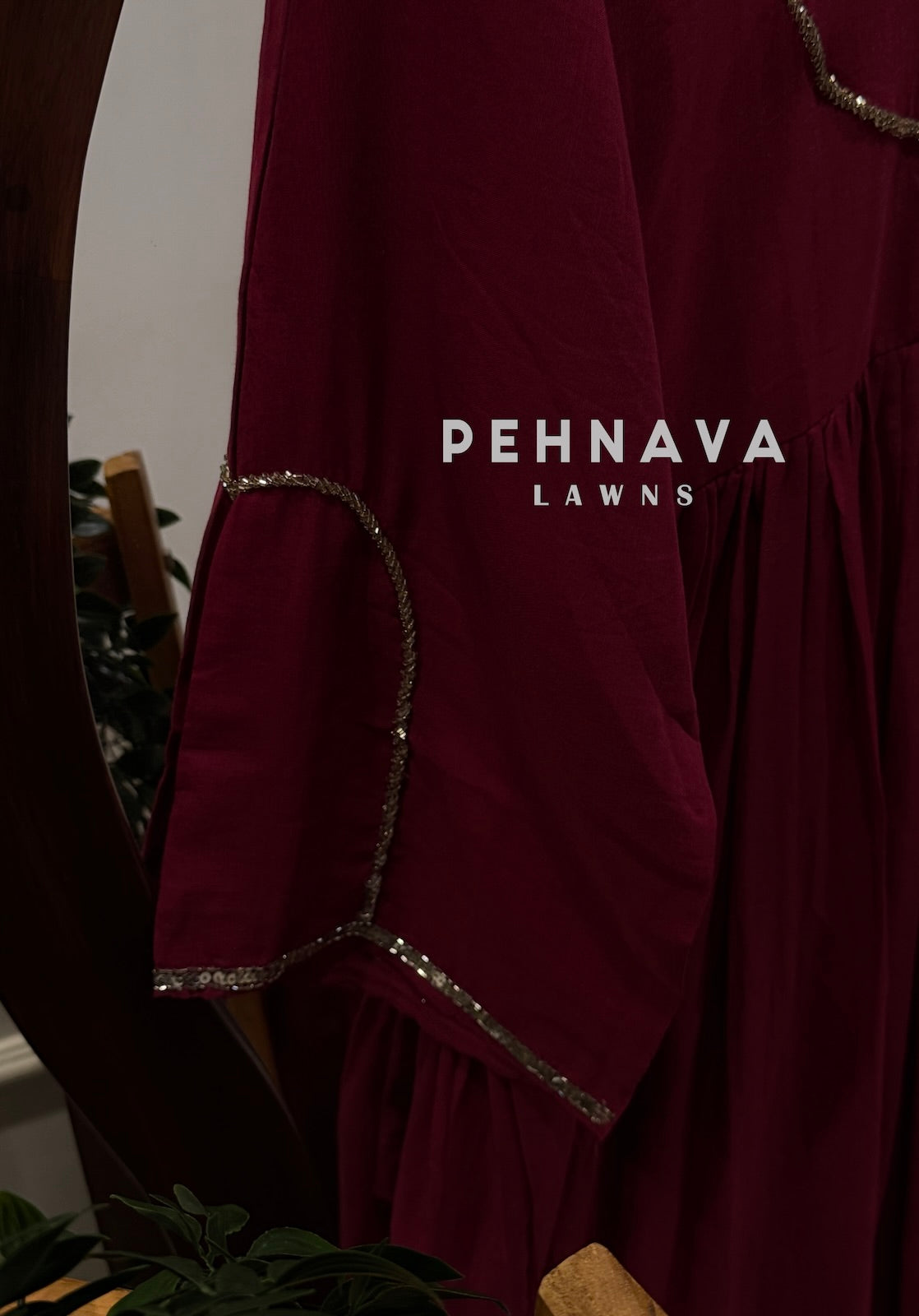 Minimal Flared Anarkali suit