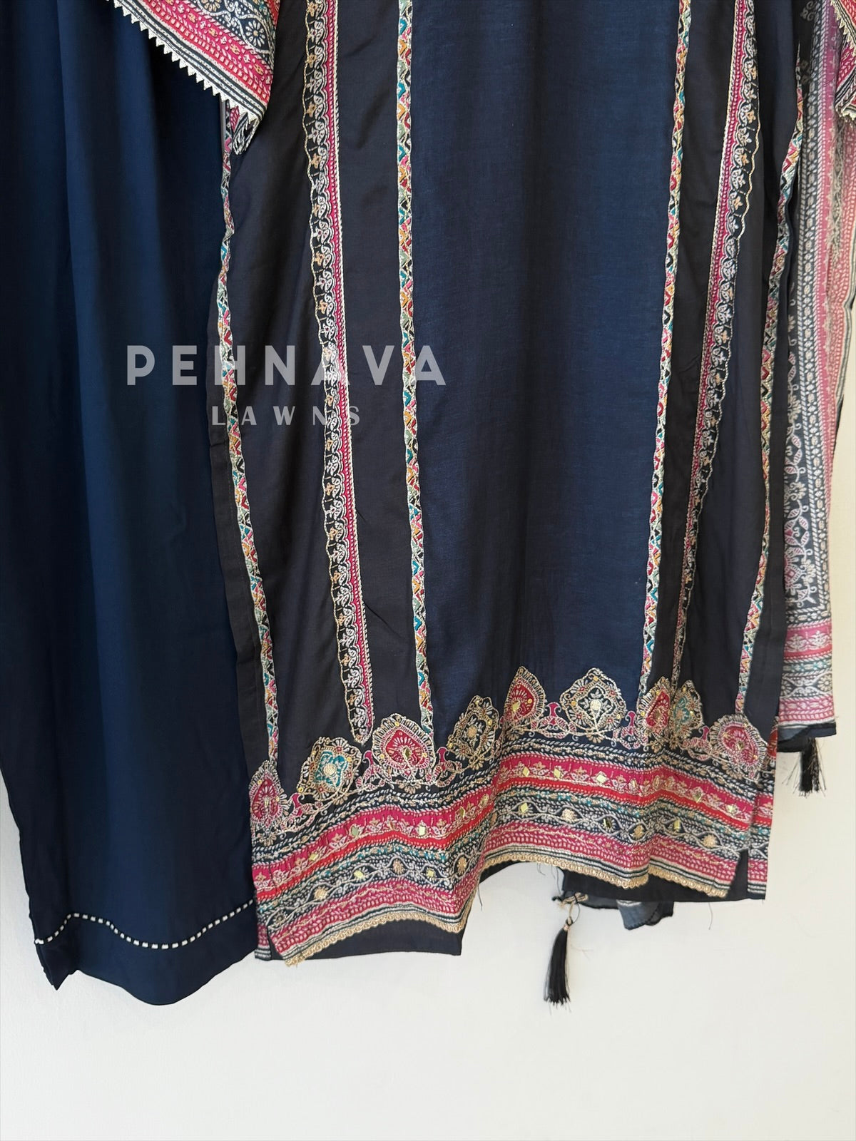 Muslin Unstitched Suit 363 - Pehnava Lawns