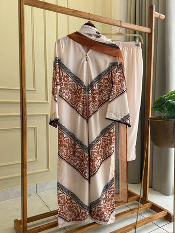 Georgette Chiffon 3 piece Suit