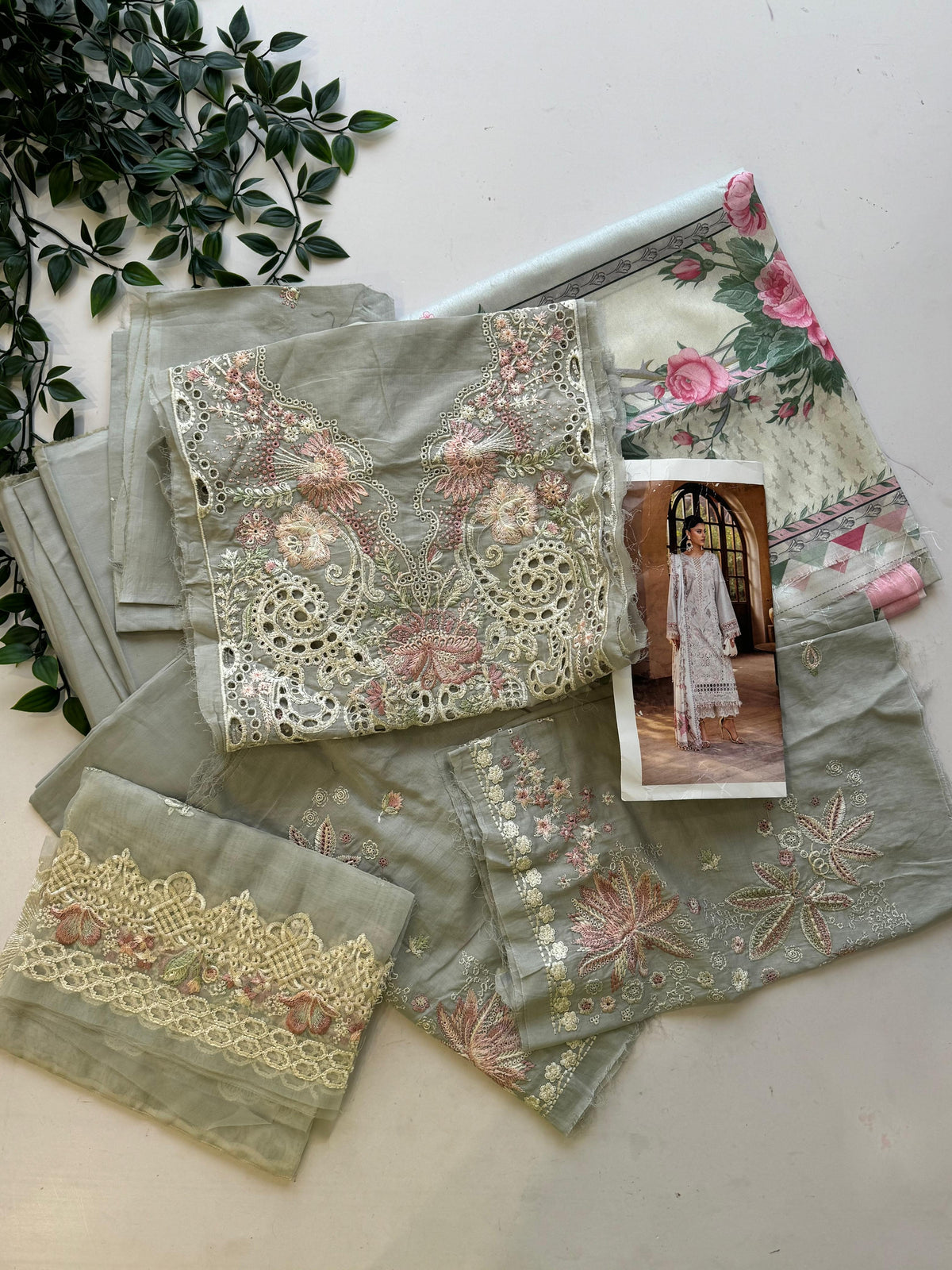 PREMIUM THREE PIECE LAWN SET-6