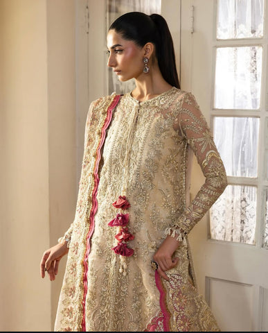 Premium Pastel Lehenga - SILKDAWN - Pehnava Lawns