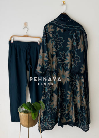 Floral Printed Three Piece Set
