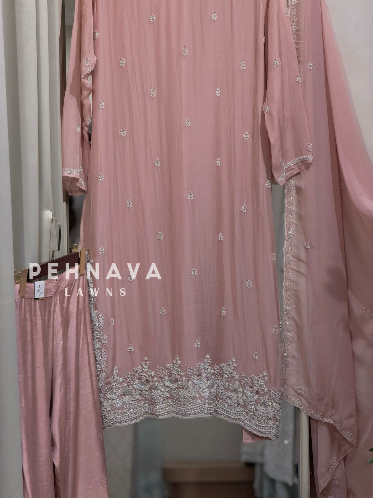 Premium zardosi Handworked Suit-11535