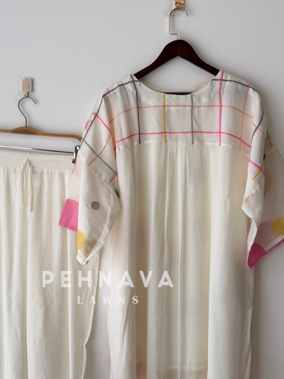 Polka Dot Appliqué Three Piece Set