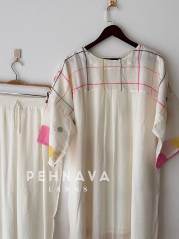 Polka Dot Appliqué Three Piece Set