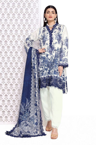 Khaadi Unstitched embroidered Lawn suit-7930