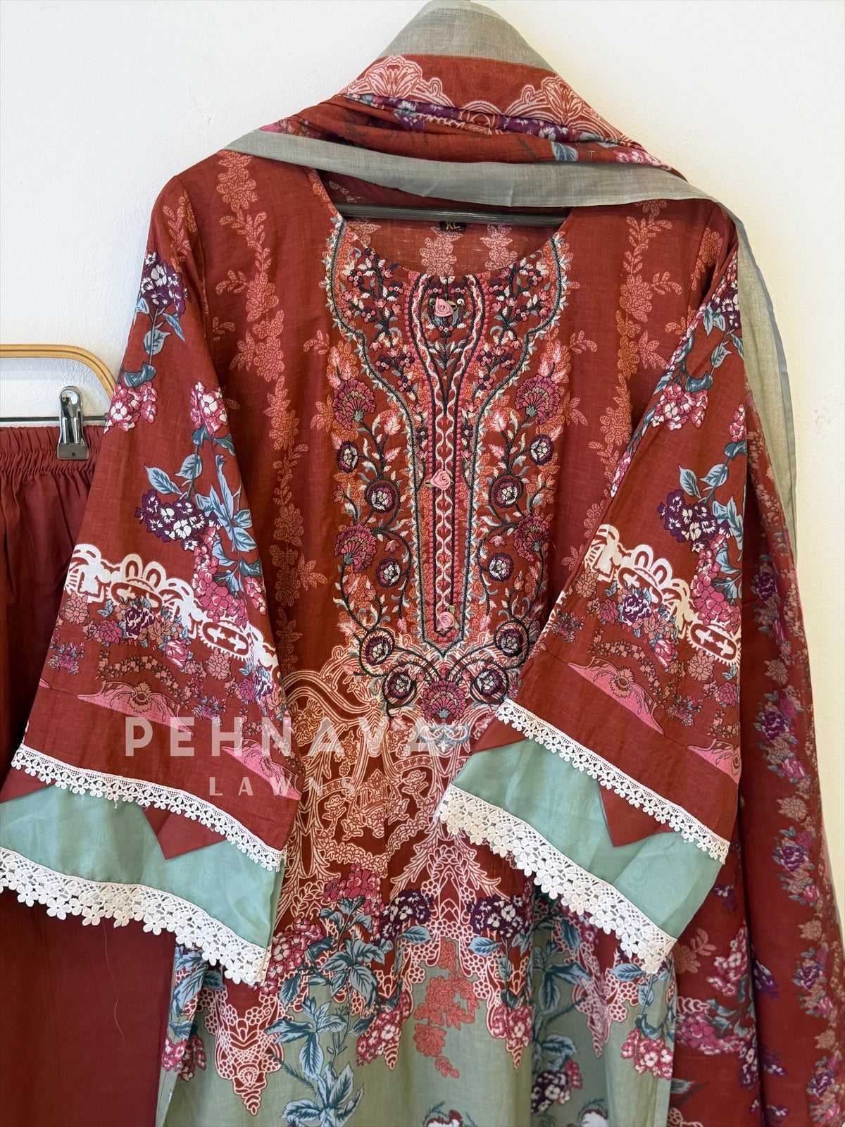 Embroidered Casual Ready To Wear Suit 007