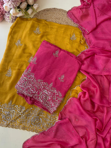 Handworked Un-stitched suit-8902