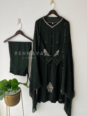 Premium Work Suit-No.4 - Pehnava Lawns