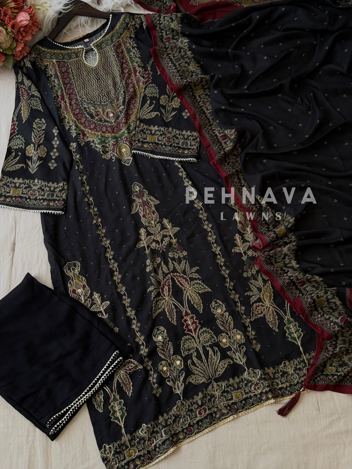 Muslin Unstitched Suit