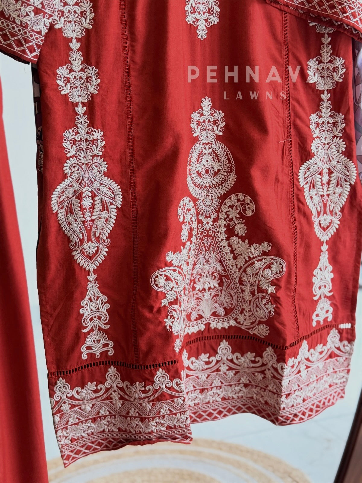 Classic Embroidered Suit Set