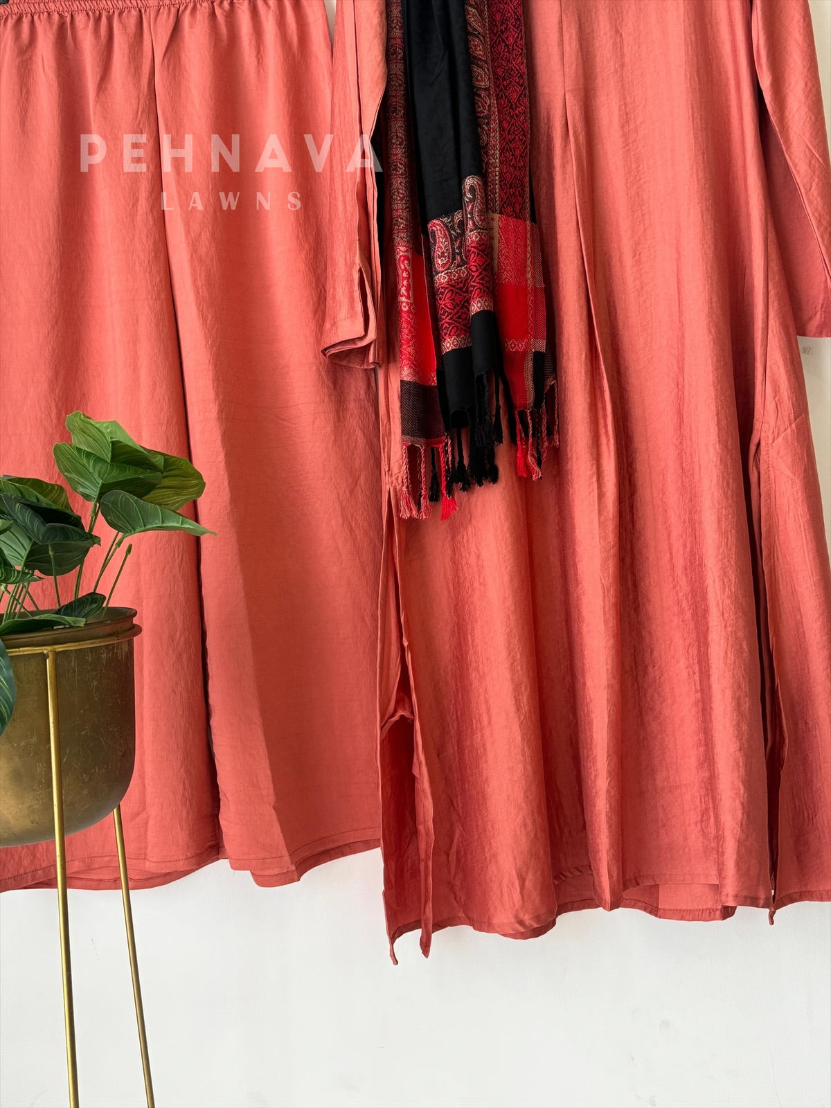 Pashmina Dupatta Suit Set-19746 - Pehnava Lawns