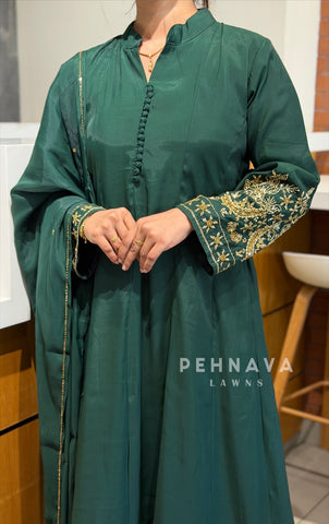 Chanderi Handworked Ensemble-H289