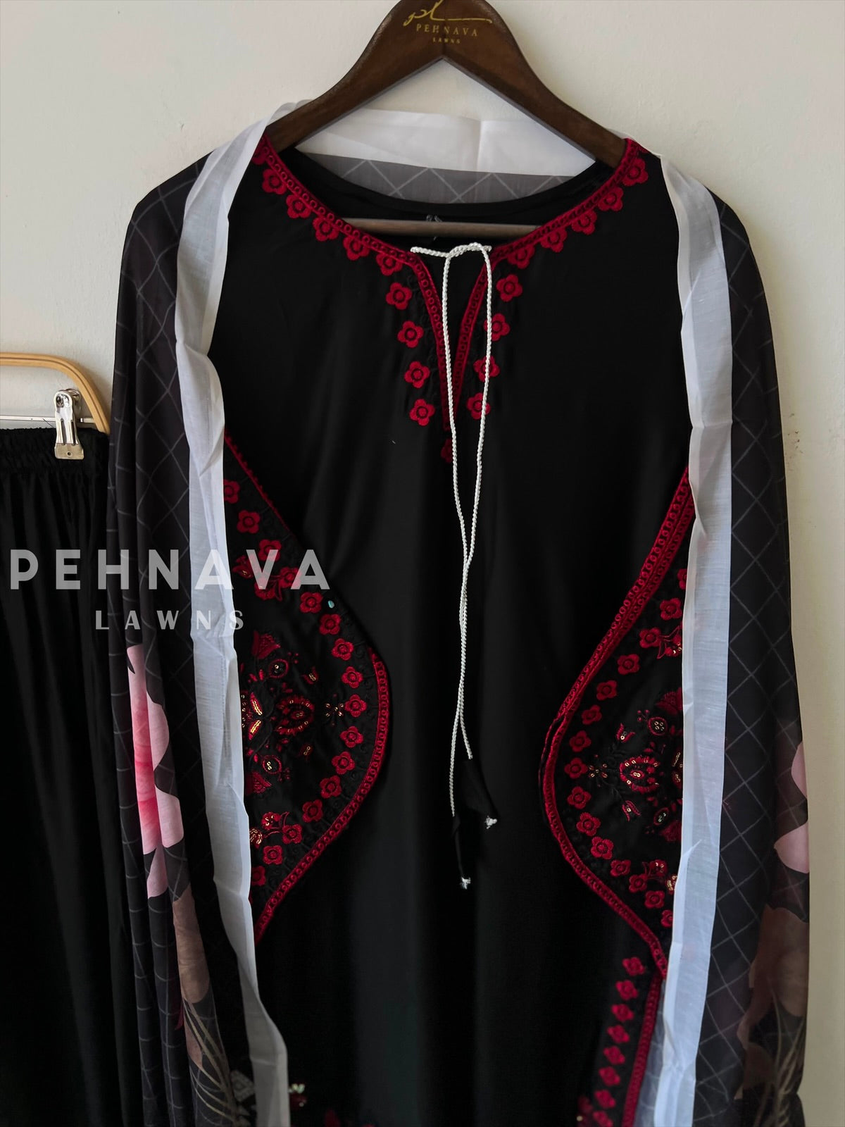 Floral Embroidered Farshi Salwar-17098