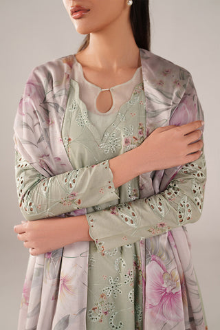 IZNIK Embroidered Printed Lawn SS-03 - Pehnava Lawns