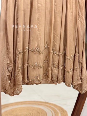 Handworked Anarkali Ensemble