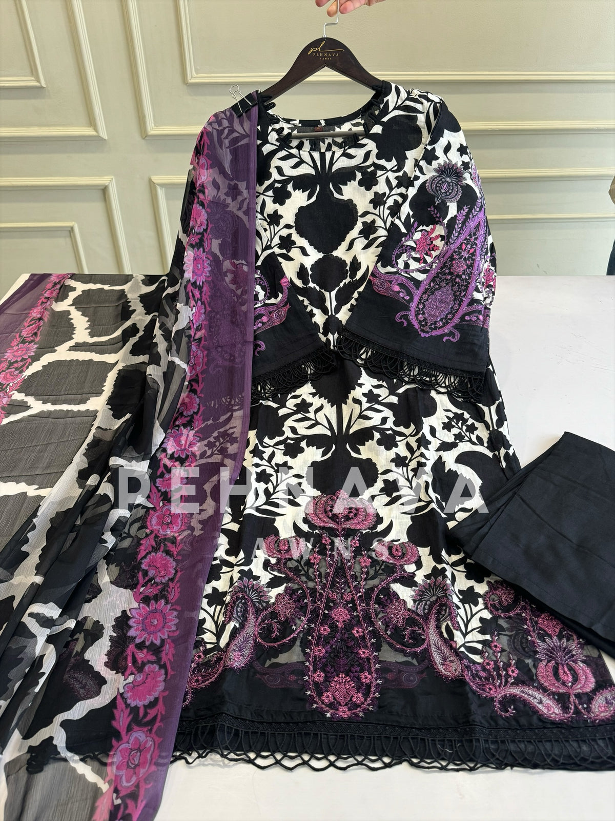 Soft Florals Casual Suit Set1417