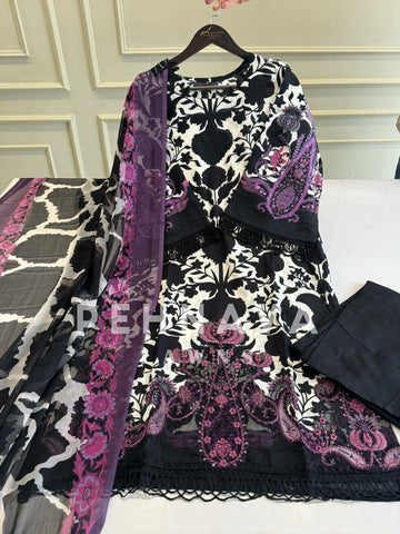 Soft Florals Casual Suit Set1417