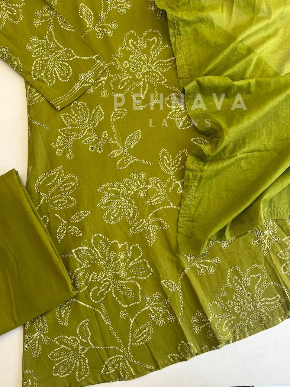 Printed Cotton Slub Kurta with Pockets