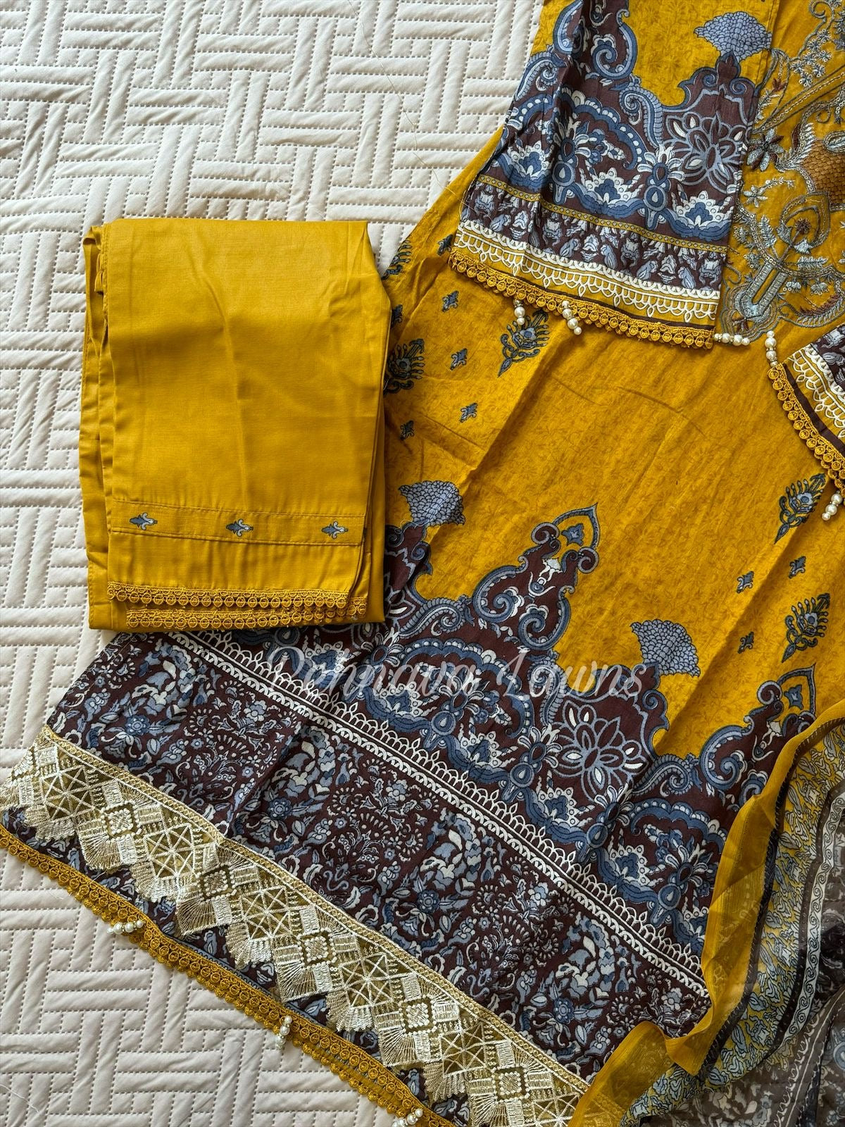 Timeless Yellow Unstitched Suit