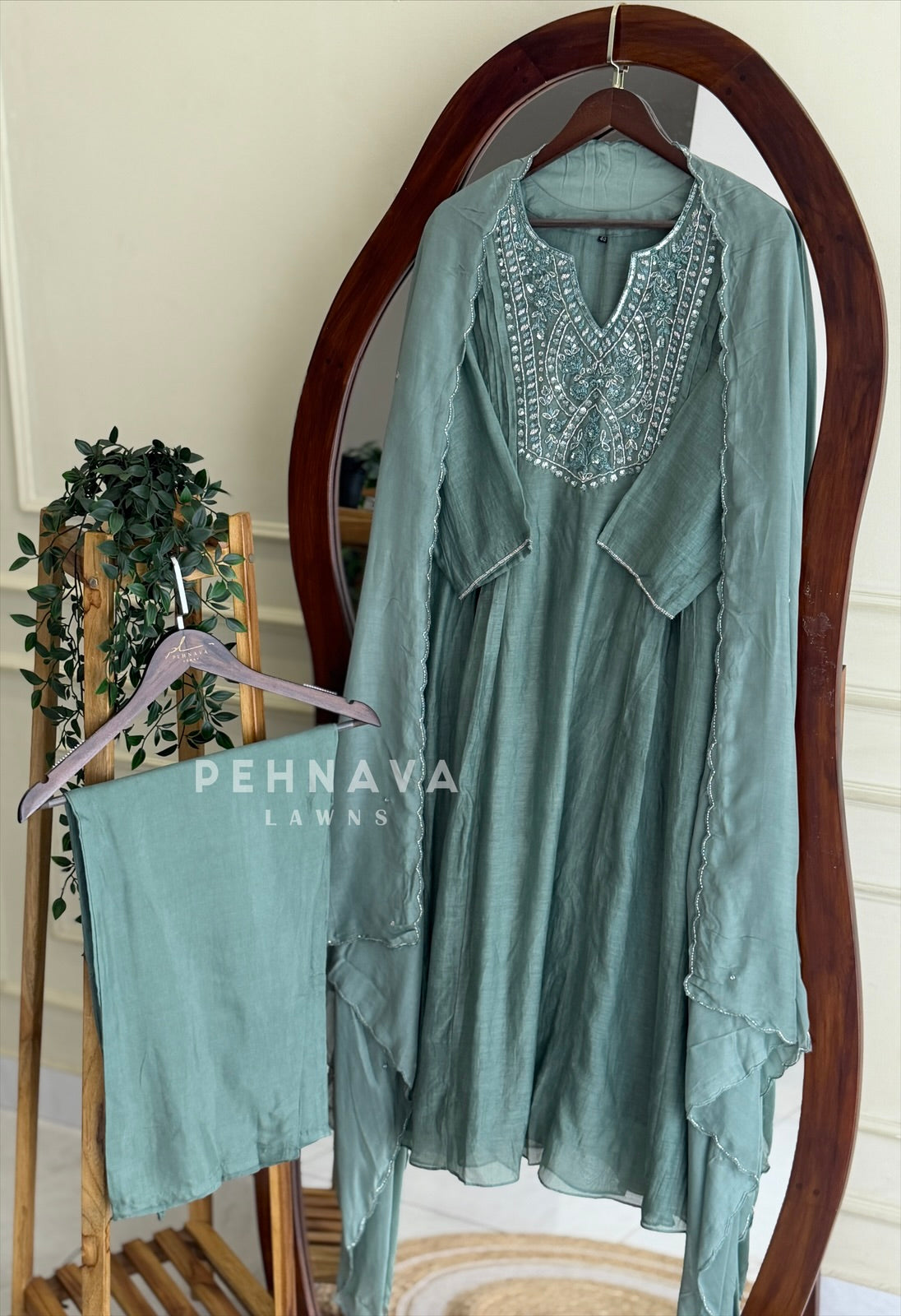 Chanderi Handworked Ensemble
