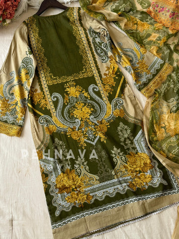 Cotton Printed Suit-1492 - Pehnava Lawns