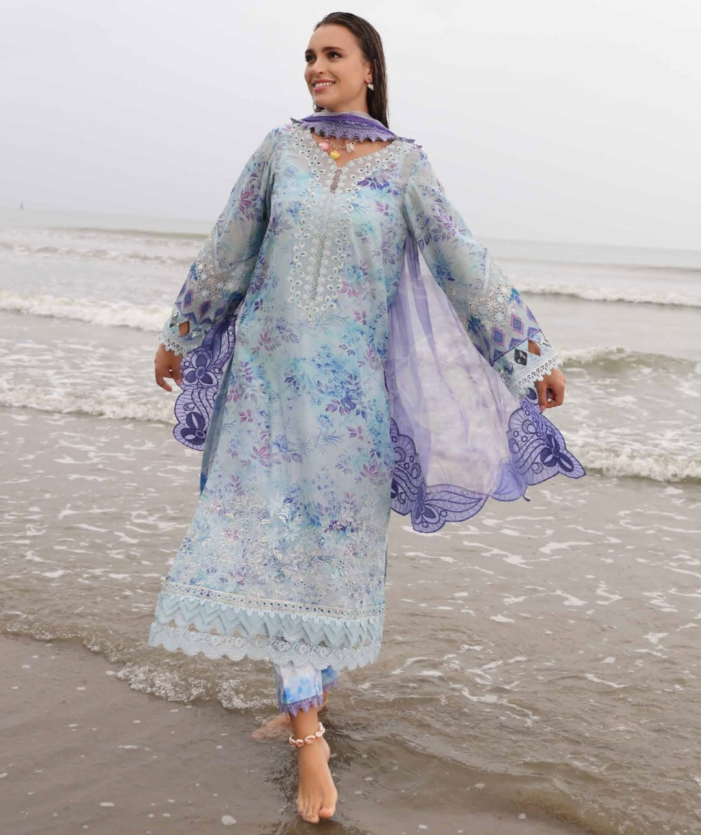 Gardenia Printed Lawn Suit-176
