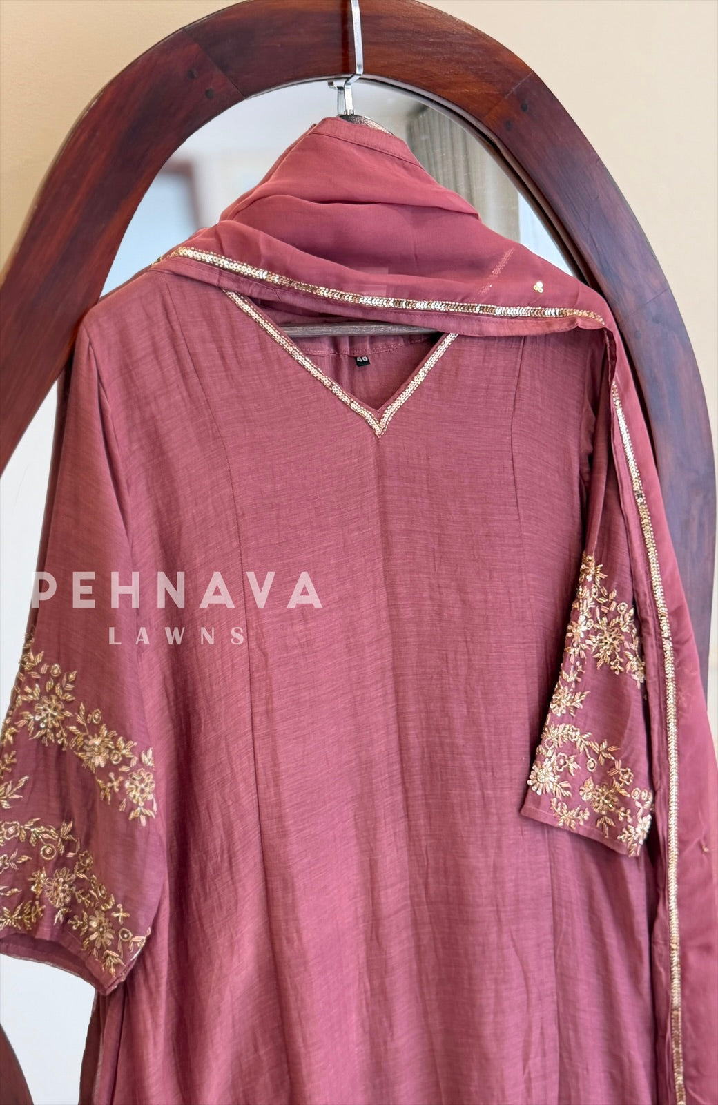 Chanderi Handworked Attire