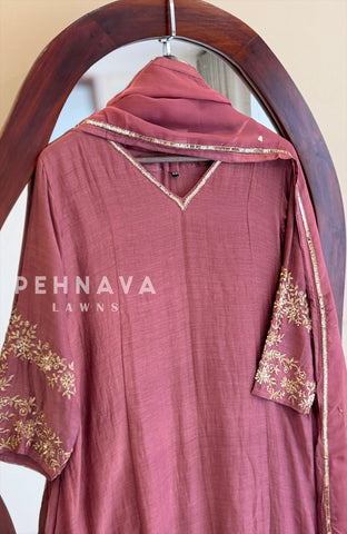 Chanderi Handworked Attire