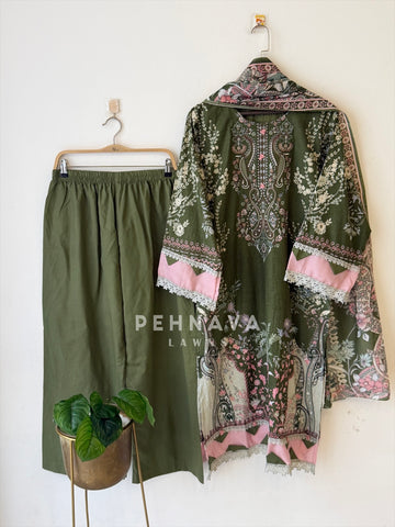Embroidered Casual Ready To Wear Suit 003