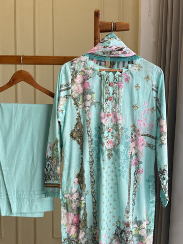 Jade Casual Fit Lawn Suit- 3456