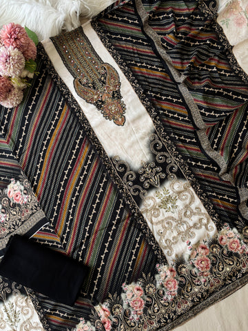 Pure Premium Muslin Suit-287