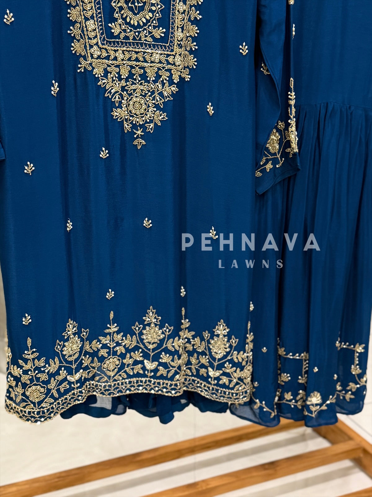 Premium hand worked sharara suit