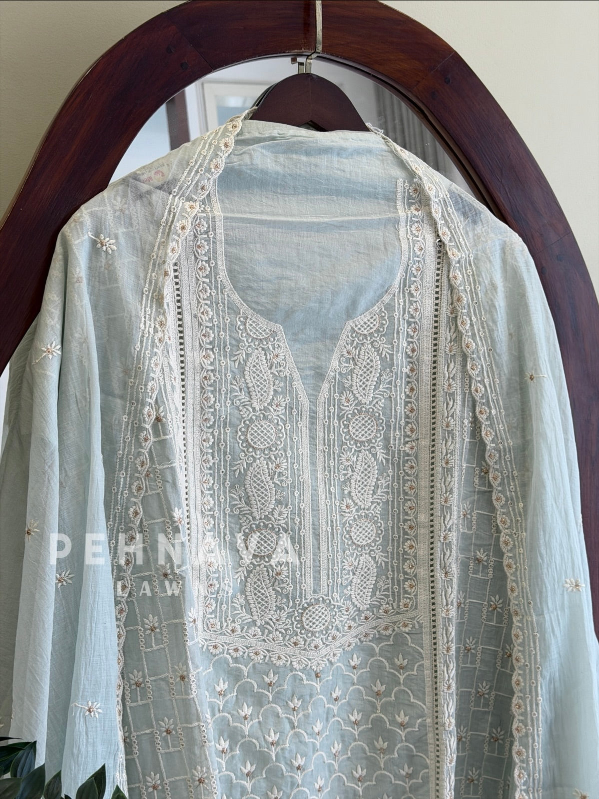 Chandheri Embroidered Unstitched Suit